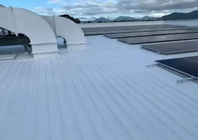 Painted Roof With Weather Resistant Finish